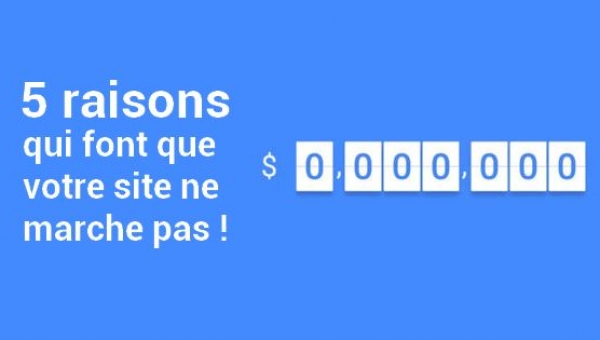 Mon site ne marche pas !