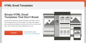 MailChimp template builder