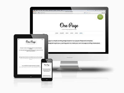 Site one-page, tendance web