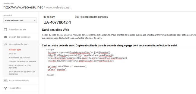 Google Universal Analytics