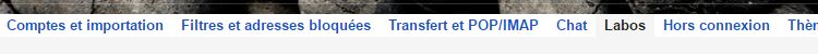 Accès labos Gmail