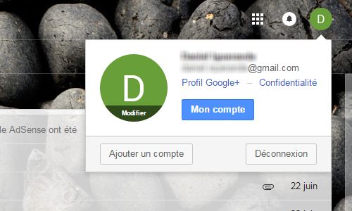 Ajouter d'autres comptes Gmail