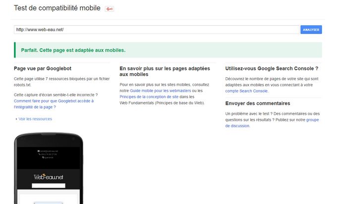 Google Mobile Friendly