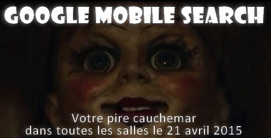 Google Mobile Search, votre pire cauchemar