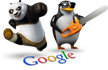 Google Panda et Pinguin