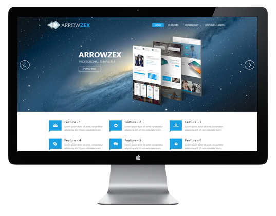 Arrowzek Free Joomla Template