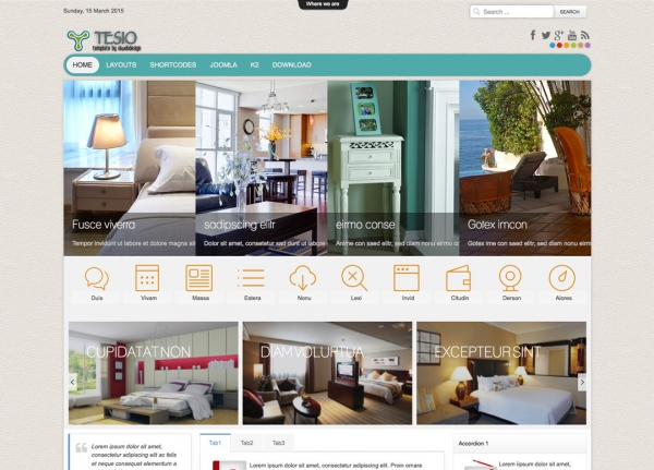 Tesio Joomla Template