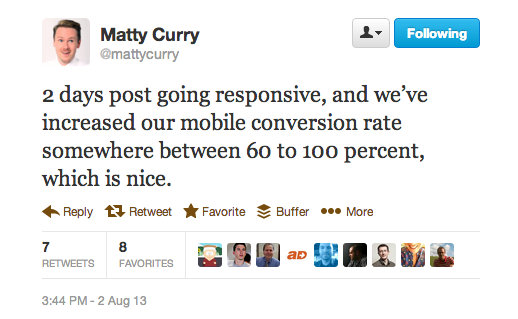 Responsive Web Design et taux de conversion