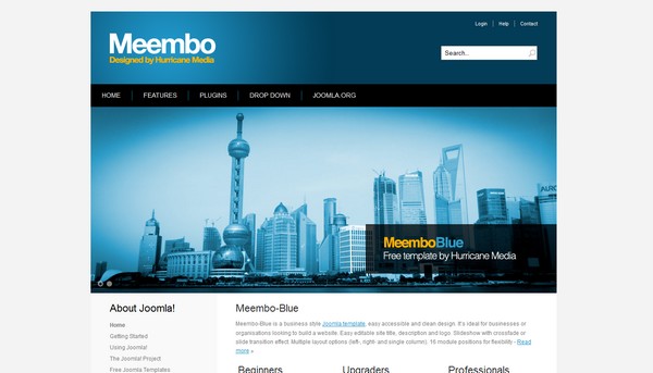 Meembo Free Joomla Template