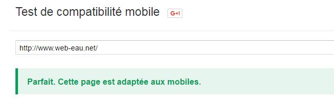 Technique SEO - test de compatibilité mobile Google