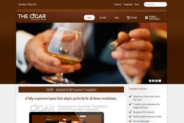 Ecommerce Joomla Template