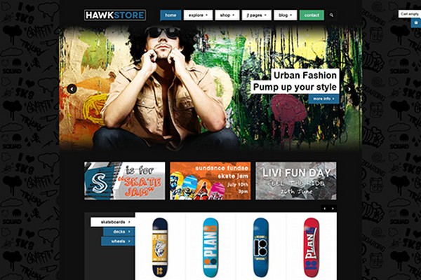 Ecommerce Joomla Template