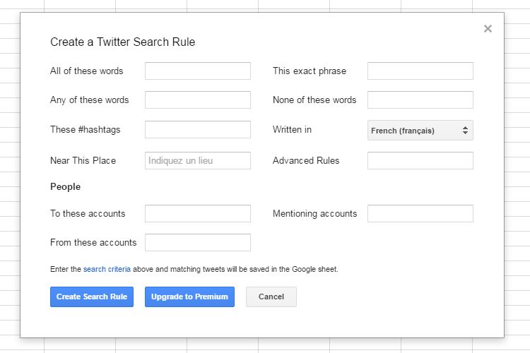 Twitter Archiver add-on