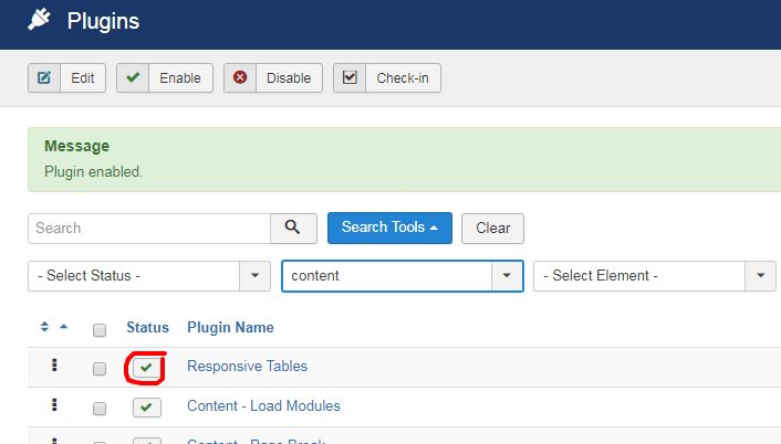 Responsive Tables