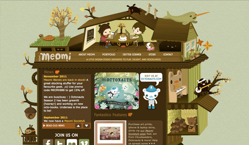 Backgrounds de Paysages Sympa en Web Design