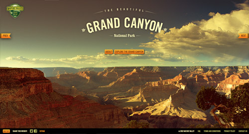 Backgrounds de Paysages Sympa en Web Design