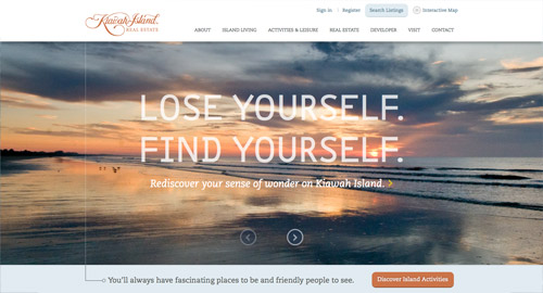 Backgrounds de Paysages Sympa en Web Design