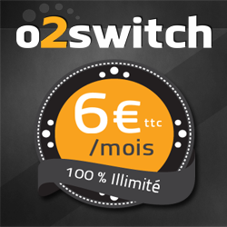 O2switch H&eacute;bergement web