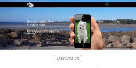Site onepage r&eacute;alis&eacute; par web-eau.net