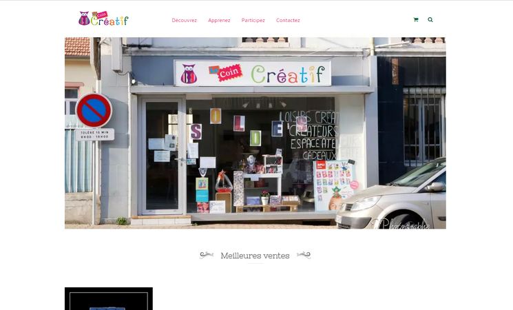 Site Le Coin Créatif