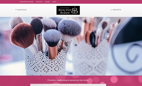 Site Institut Bien-être et Beauté