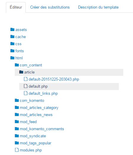Attribuer le tag H1 aux titres de vos articles Joomla