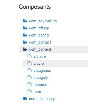 Attribuer le tag H1 aux titres de vos articles Joomla