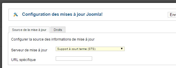 Mise à niveau Joomla