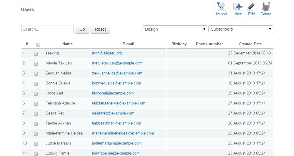 AcyMailing Joomla