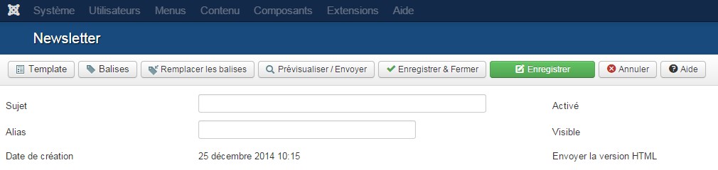 Acymailing Joomla