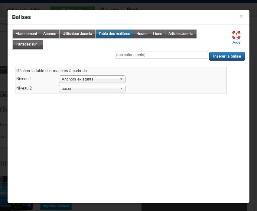 Acymailing Joomla
