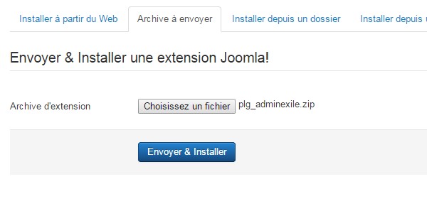 AdminExile Joomla
