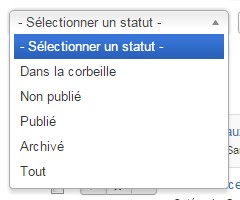 La gestion des articles de Joomla