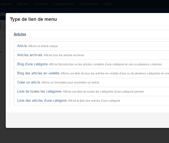 Organiser son contenu avec les catégories