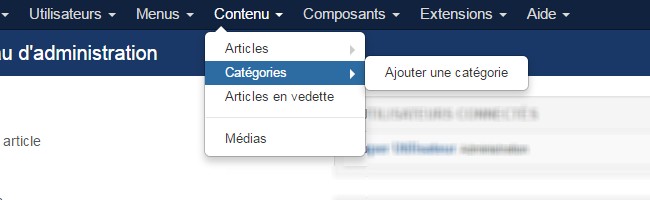 Organiser son contenu avec les catégories