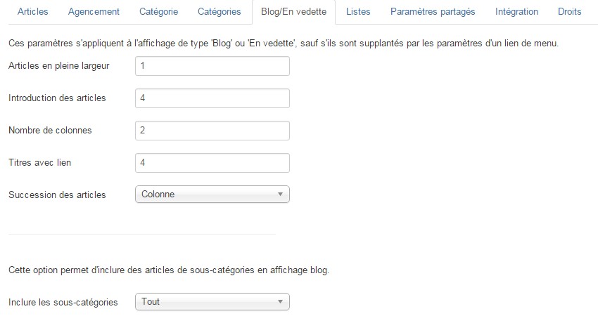 Organiser son contenu avec les catégories