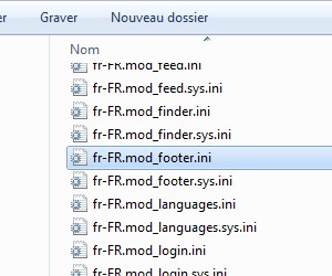 Changer le Copyright de Joomla!