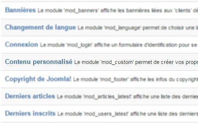 Changer le Copyright de Joomla!