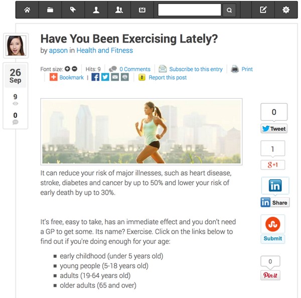 EasyBlog Joomla