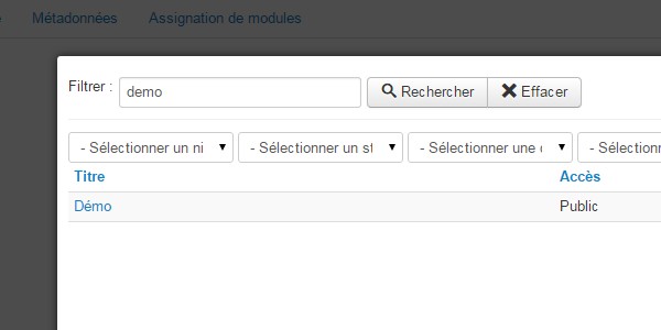 Suppression Joomla
