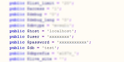 Erreur database Joomla