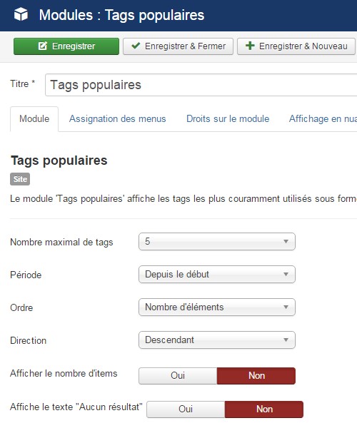 Utiliser judicieusement les modules