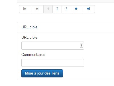 Redirection Joomla