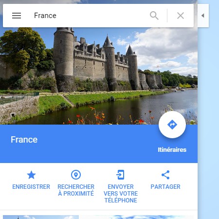 Afficher une carte Google dans un article