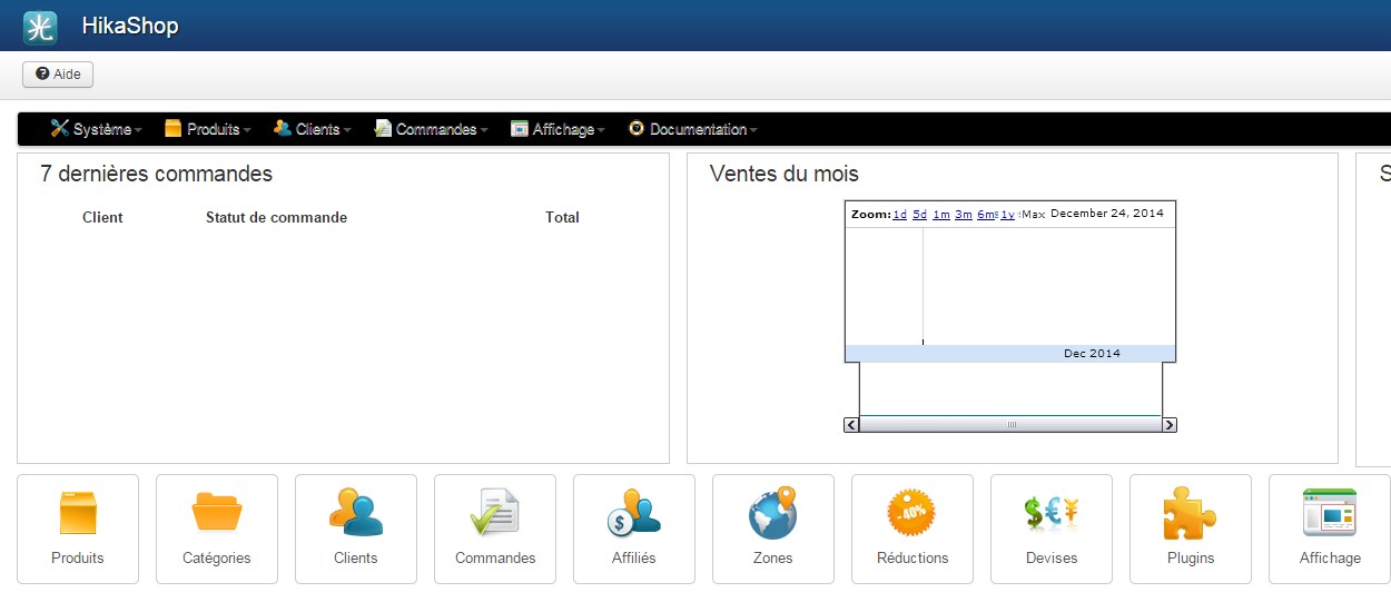 Hikashop Joomla