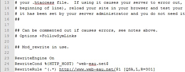 Erreur installation Joomla