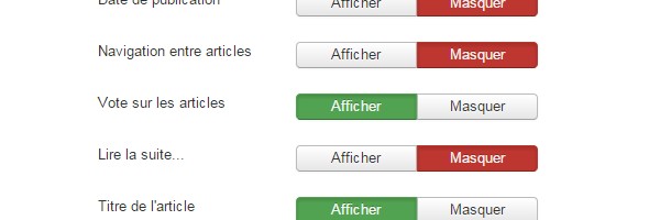 Icones Joomla