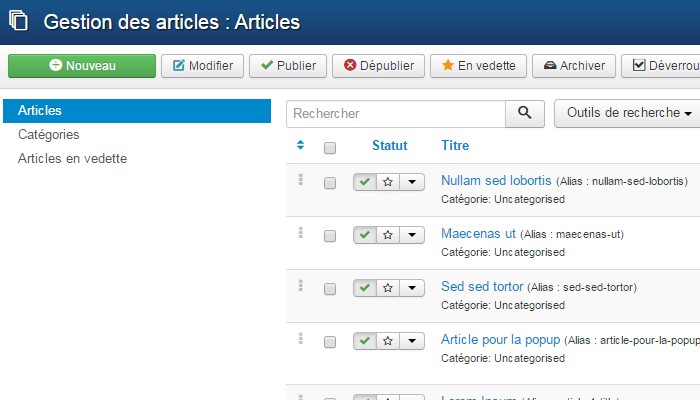 Images Joomla