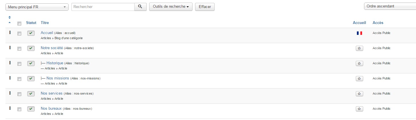 Mise en place d'un site multilingue