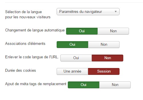 Mise en place d'un site multilingue